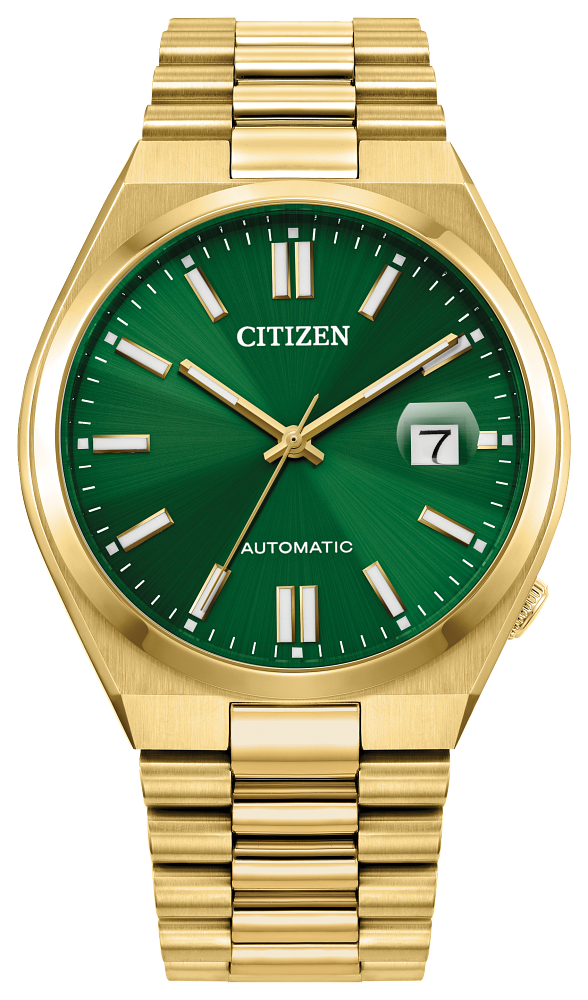 Citizen Automatic - TSUYOSA - Green- 40mm | NJ0152-51X – Assaleh