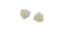 Charger l&#39;image dans la galerie, Stud Earrings - 10Kt White Gold - Opal | DX606WOP
