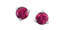 Charger l&#39;image dans la galerie, Stud Earrings - 10Kt White Gold - Pink Topaz | DX606WPTZ
