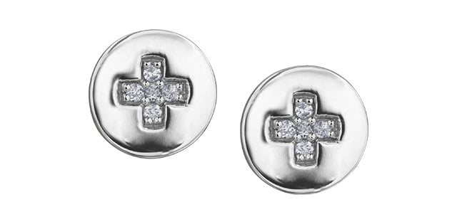 Earrings - 10kt White Gold | DD3055