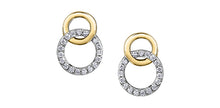 Charger l&#39;image dans la galerie, Diamond 10Kt Yellow Gold - Earrings | DD7684
