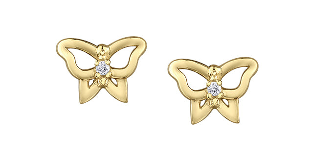 Diamond 10Kt Yellow Gold - Earrings | DD7970Y