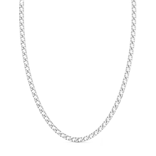 Load image into Gallery viewer, Silver Curb Chain Necklace | ZAN EXC567-50
