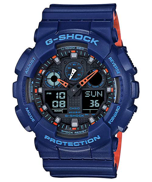 Casio G Shock GA100L 2A Assaleh Joailleries Jewellers