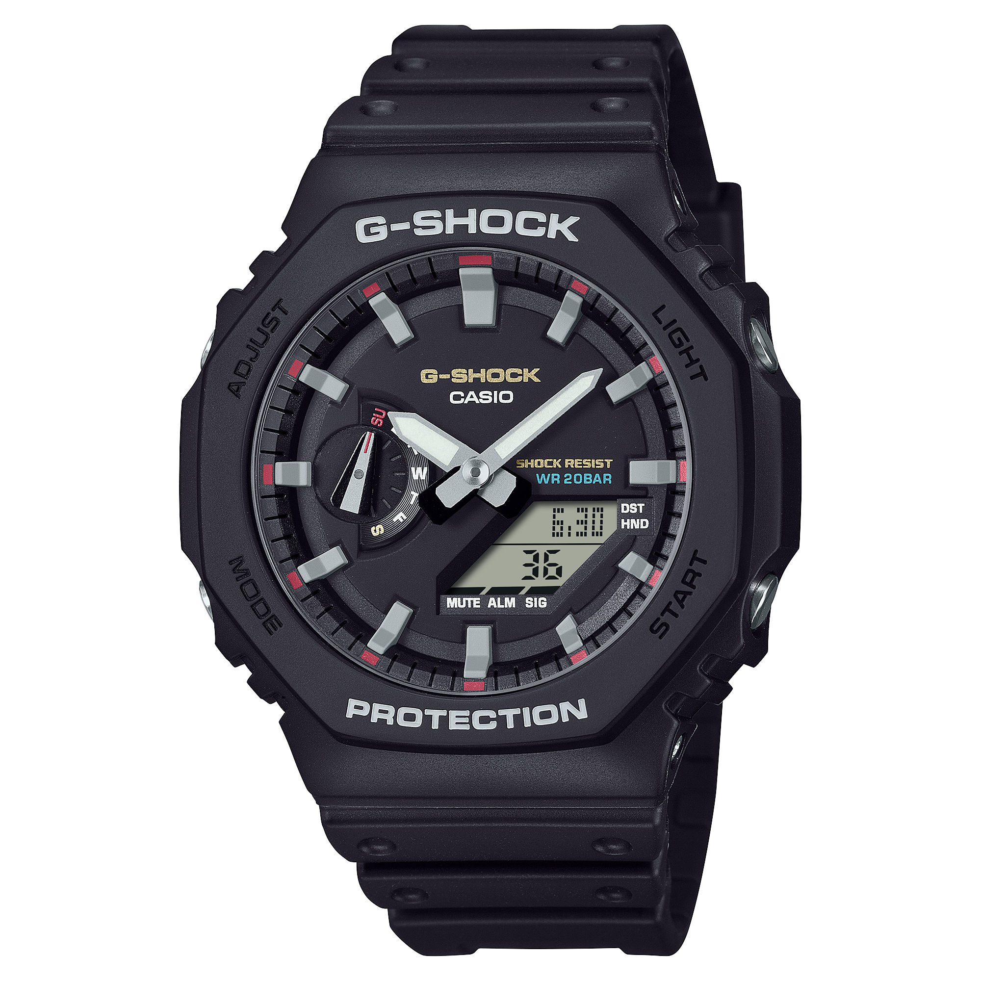 Casio G-Shock | GA2100RL-1A – Assaleh Joailleries - Jewellers