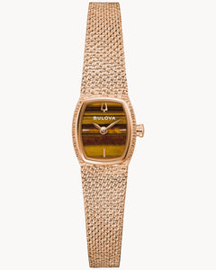 Bulova Goddess of Time - Tiger's Eye | 97L185
