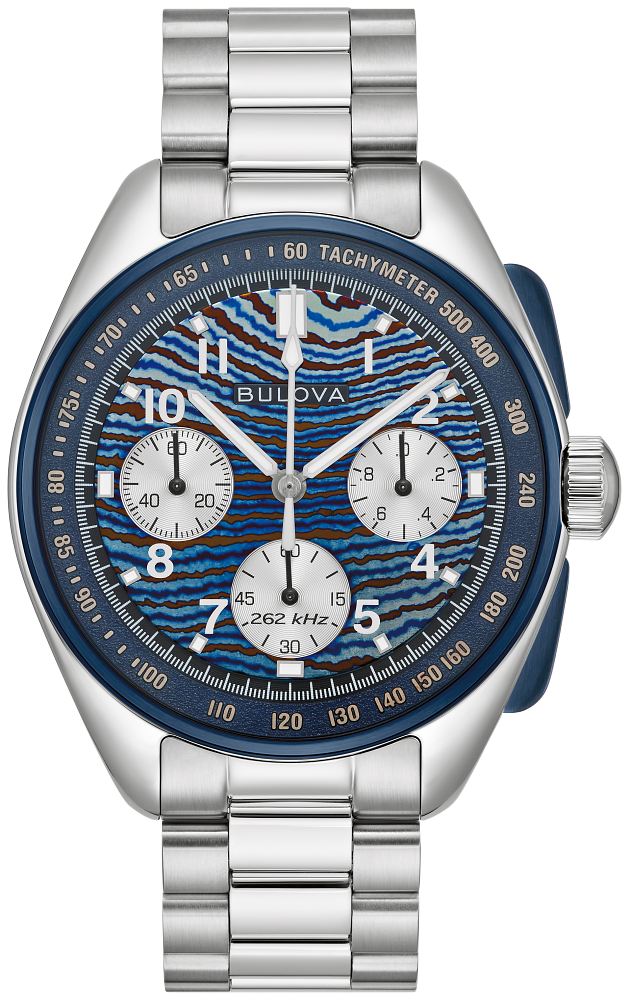 Bulova Lunar Pilot Timascus - Budii x Thiago | 98A329