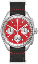 Load image into Gallery viewer, Bulova Lunar Pilot Quartz chrono - Red  | 96K115
