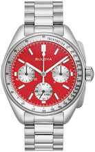 Load image into Gallery viewer, Bulova Lunar Pilot Quartz chrono - Red  | 96K115
