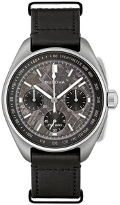 Bulova Lunar Pilot Meteorite Quartz chrono 96A312 Assaleh Joailleries Jewellers