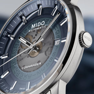 Mido Commander Gradient Blue - 40mm | M0214071141101