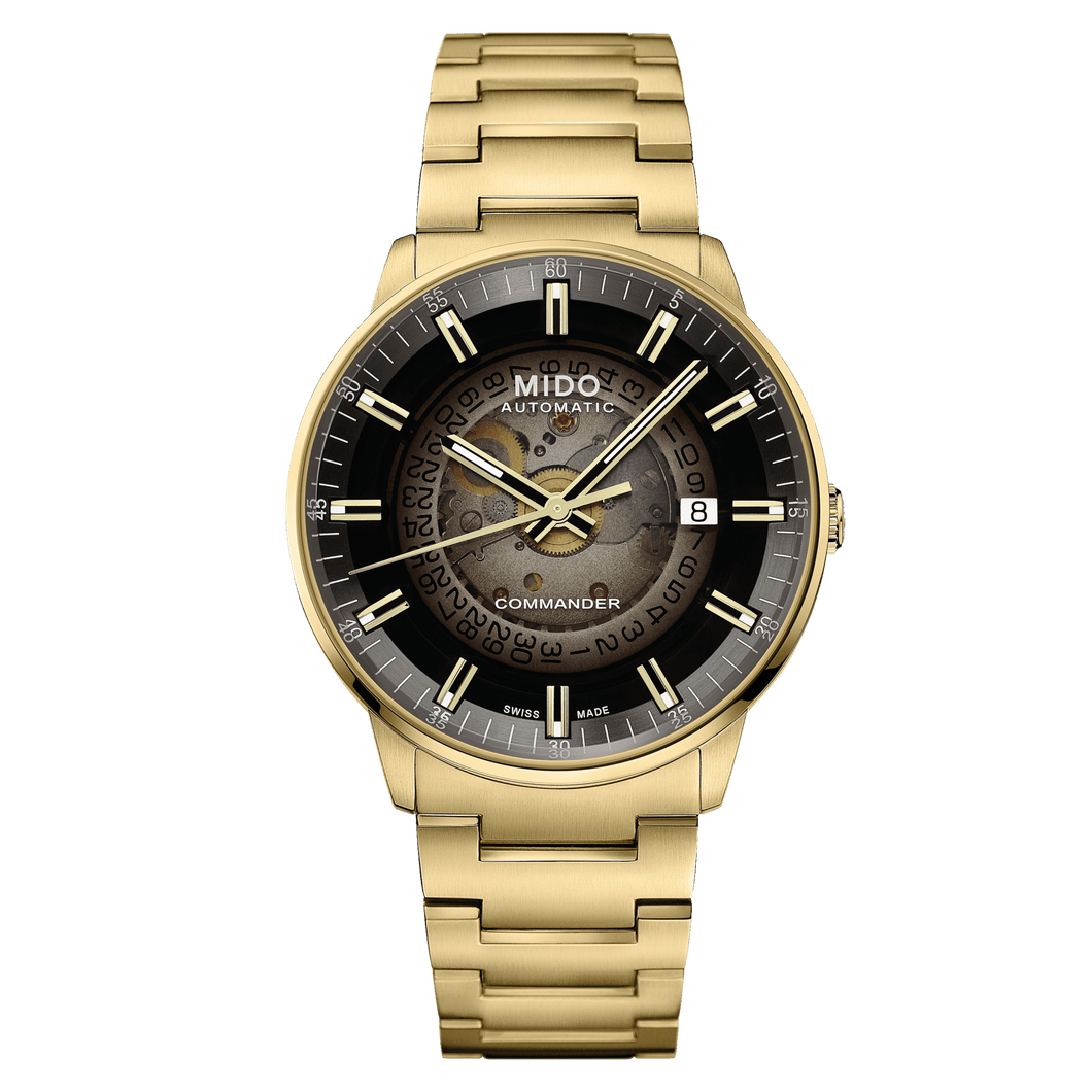 Mido Commander Gradient - Black - 40mm | M0214073341101