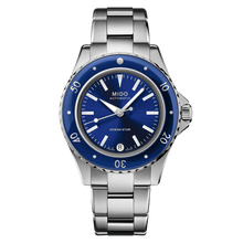 Load image into Gallery viewer, Mido Ocean Star 36.5 - Blue - 36.5mm | M0262071104100
