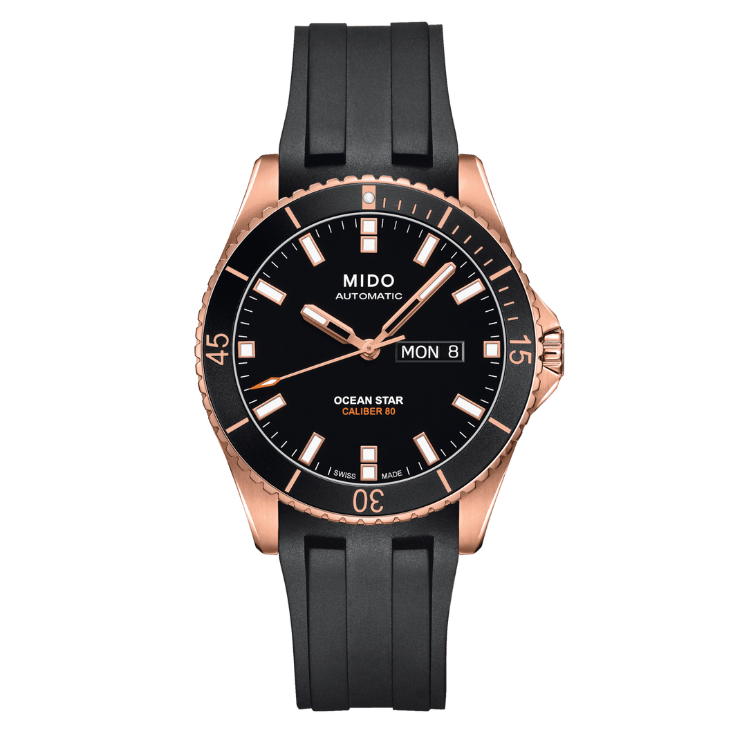 Mido Ocean Star 200 - Black - 42.5mm | M0264303705100