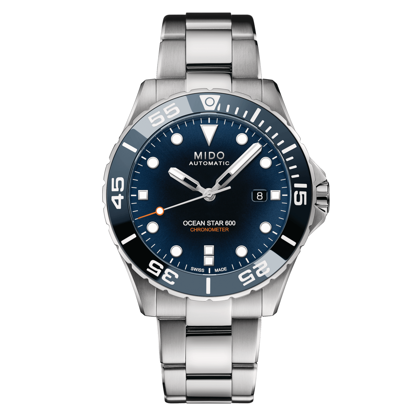 Mido Ocean Star 600 Chronometer - Blue - 43.5mm
