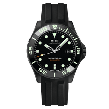Load image into Gallery viewer, Mido Ocean Star 600 Chronometer - Black DLC - Black - Special edition (1 Extra Strap) - 43.5mm | M0266083305100
