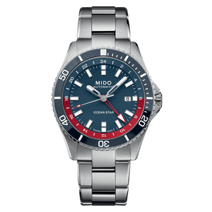 Mido Ocean Star GMT - Blue - 44mm | M0266291104100