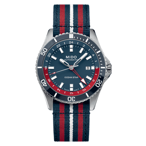 Mido Ocean Star GMT - Blue - 44mm | M0266291104100