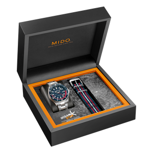 Mido Ocean Star GMT - Blue - 44mm | M0266291104100