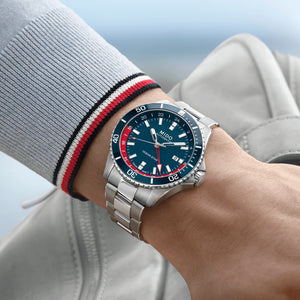 Mido Ocean Star GMT - Blue - 44mm | M0266291104100