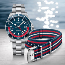 Charger l&#39;image dans la galerie, Mido Ocean Star GMT - Blue - 44mm | M0266291104100
