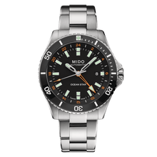 Charger l&#39;image dans la galerie, Mido Ocean Star GMT - Black - 44mm | M0266291105101
