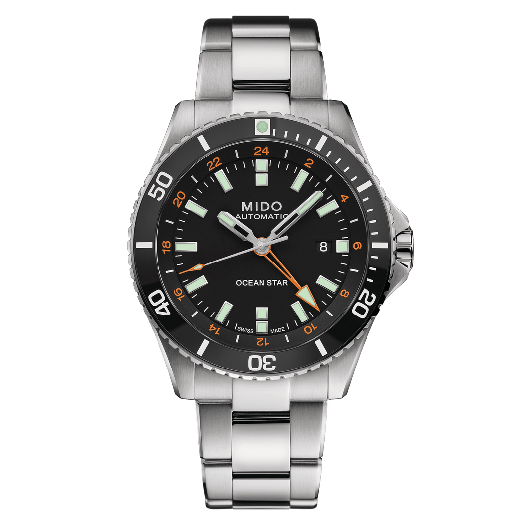 Mido Ocean Star GMT - Black - 44mm | M0266291105101