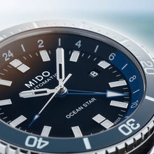 Charger l&#39;image dans la galerie, Mido Ocean Star GMT - Black - 44mm | M0266291705100
