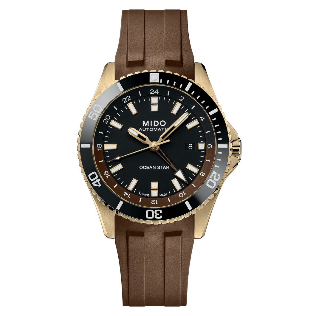 Mido Ocean Star GMT - Black - 44mm | M0266293729100