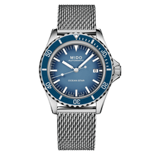 Load image into Gallery viewer, Mido Ocean Star Tribute - Blue Gradient - Special edition (1 Extra Strap) - 40.5mm | M0268071104101
