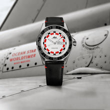Load image into Gallery viewer, Mido Ocean Star Worldtimer - 40.5mm | M0268301603000
