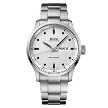 Charger l&#39;image dans la galerie, Mido Multifort M - Silver - 42mm | M0384301103100
