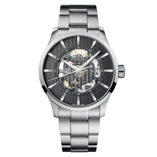 Charger l&#39;image dans la galerie, Mido Multifort Skeleton Vertigo  - Anthracite - 42mm | M0384361106100
