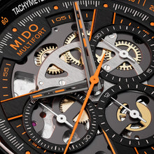 Load image into Gallery viewer, MIDO Multifort Skeleton Chronograph - Black - 43mm | M0386623705000
