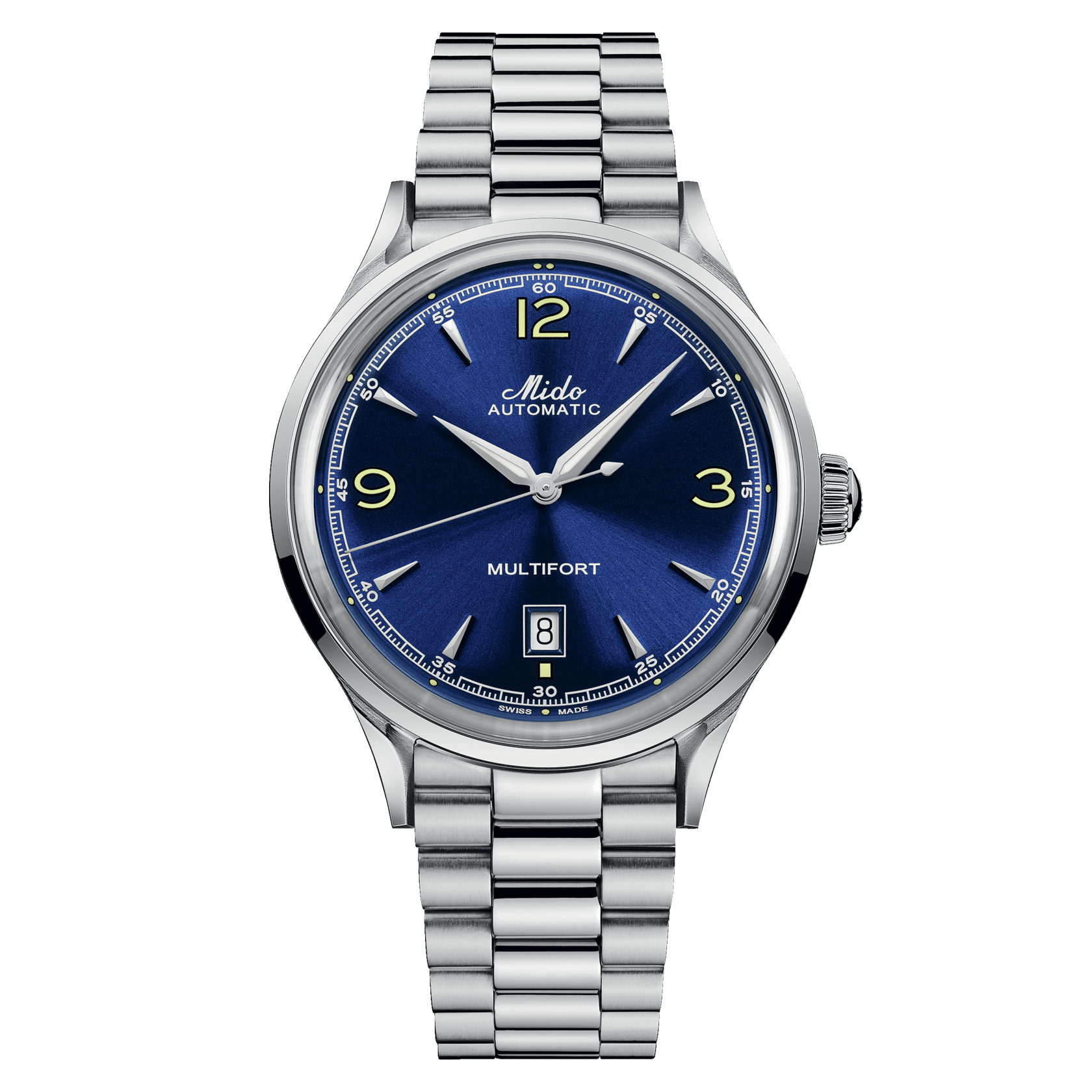 Mido Multifort Powerwind - Blue - 40mm | M0404071104700 – Assaleh