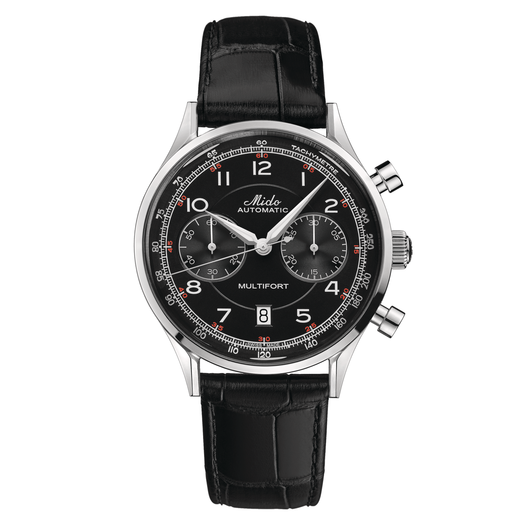 Mido Multifort Patrimony Chronograph - Black - 42mm | M040.427.16