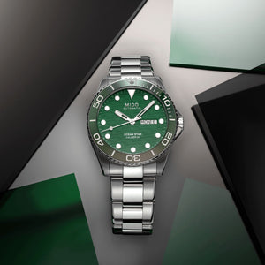 Mido Ocean Star 200C - Green - 42.5mm | M0424301109100