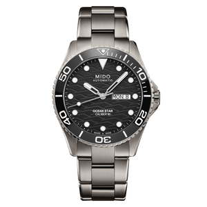 Mido Ocean Star 200C Titanium - Black - 42.5mm | M0424304405100