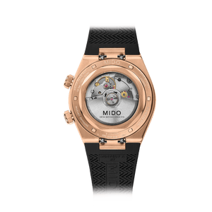 Mido Multifort 8 Two Crowns - Black - 38.40 x 40 mm