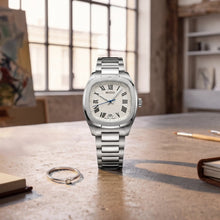 Load image into Gallery viewer, Mido Multifort TV 28 Quartz - Ivory - 27.6X28mm | M0491101126300
