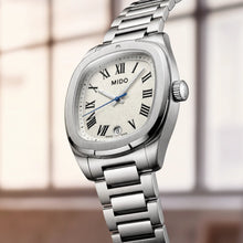 Load image into Gallery viewer, Mido Multifort TV 28 Quartz - Ivory - 27.6X28mm | M0491101126300
