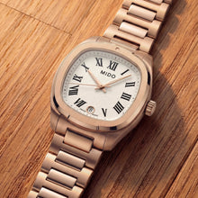 Load image into Gallery viewer, Mido Multifort TV 28 Quartz - Ivory - 27.6X28mm | M0491103326300
