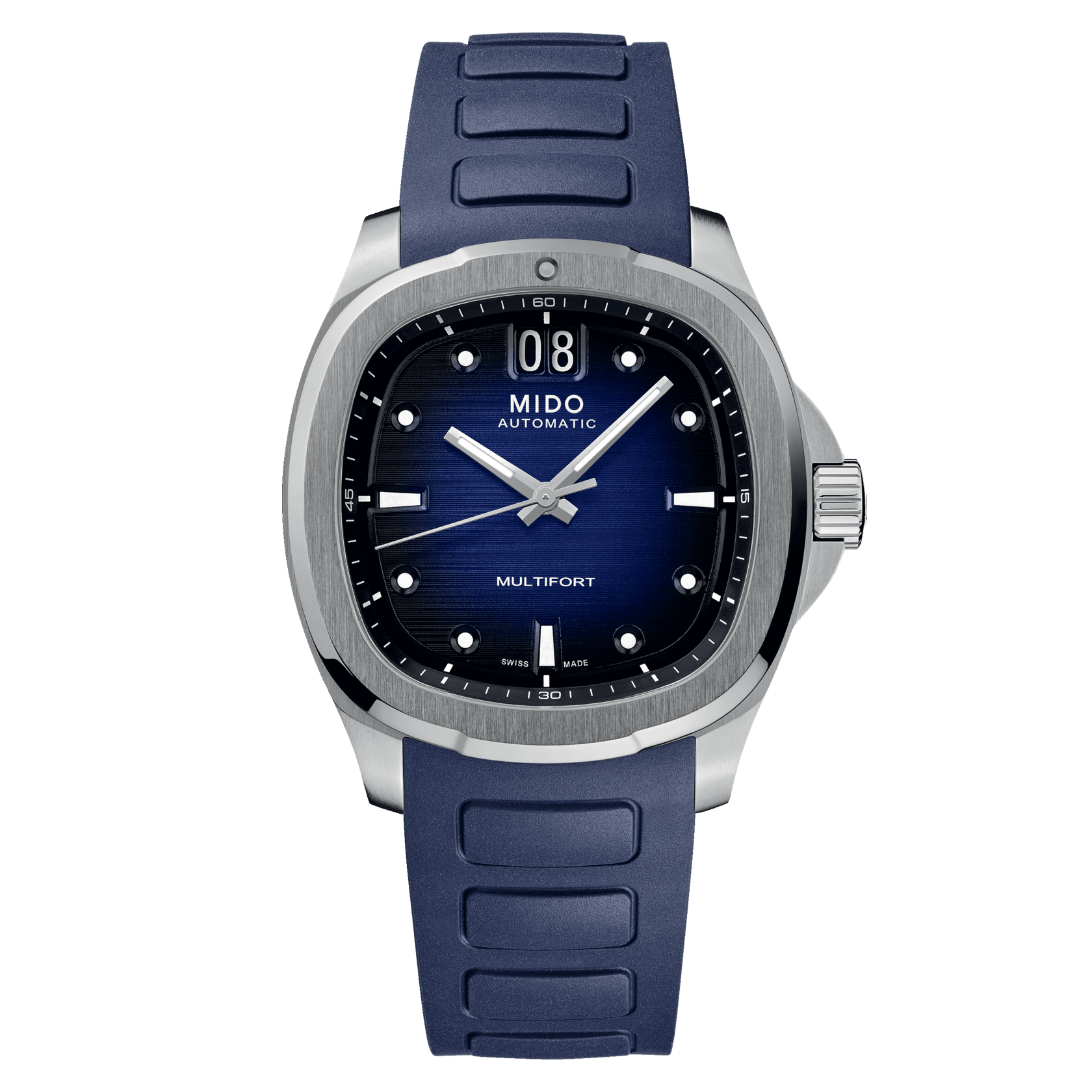 Mido Multifort TV Big Date - Blue - 39.2 x 40mm | M0495261704100