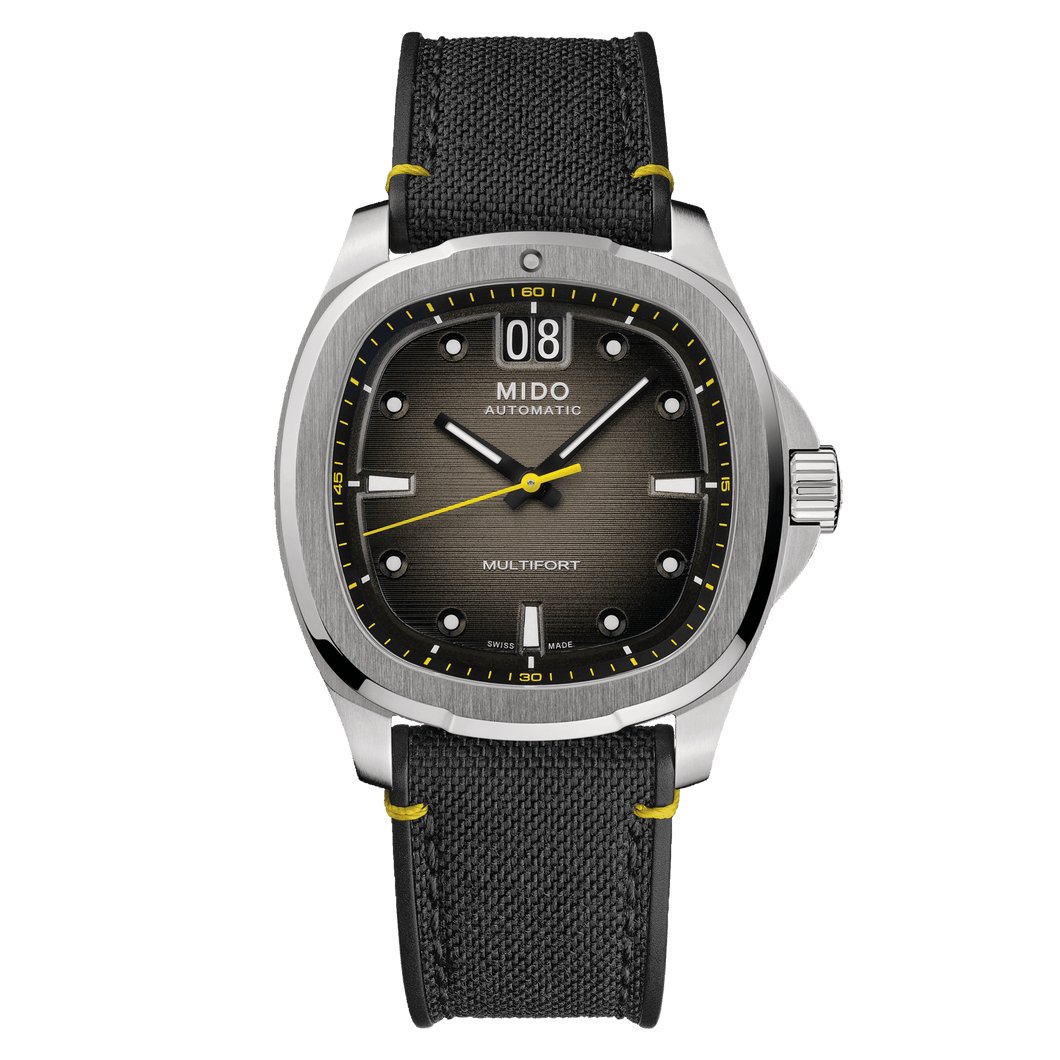 Mido Multifort TV Big Date - Grey Gradient - 39.2 x 40mm | M0495261708101