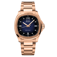 Load image into Gallery viewer, Mido Multifort TV Big Date - Blue - 39.2 x 40mm | M0495263304100

