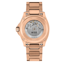 Charger l'image dans la galerie, Mido Rose Gold color PVD Stainless Steel Bracelet - Multifort TV Big Date - 22m
