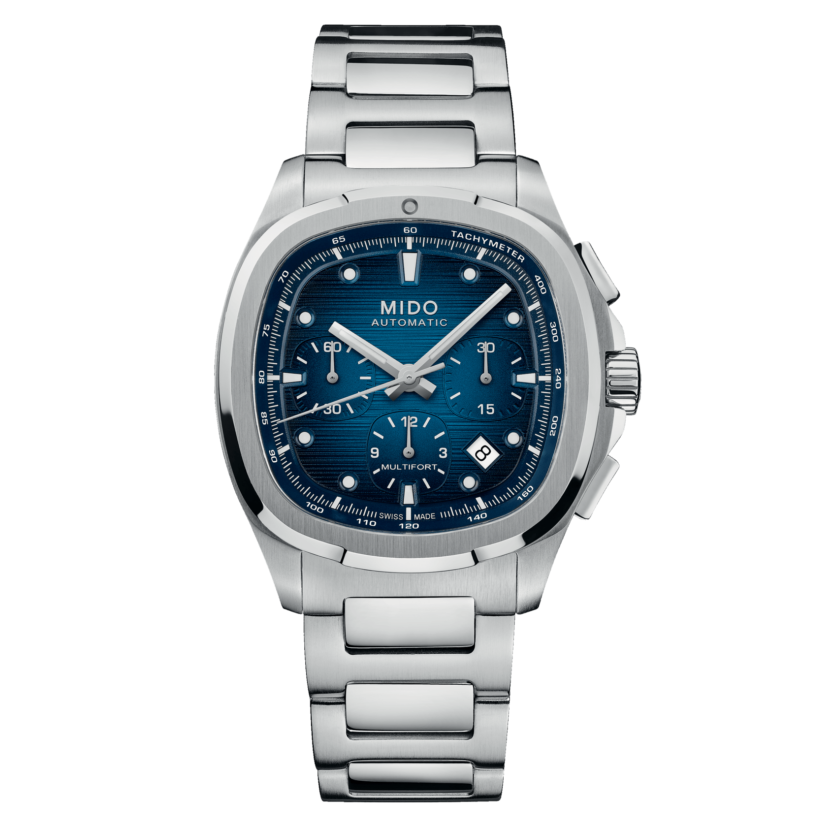 Mido Multifort TV Chronograph - Blue - 41.2 x 42mm