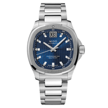 Load image into Gallery viewer, Mido Multifort TV Big Date Chronometer - Blue - 39.2 x 40mm | M0495671104100
