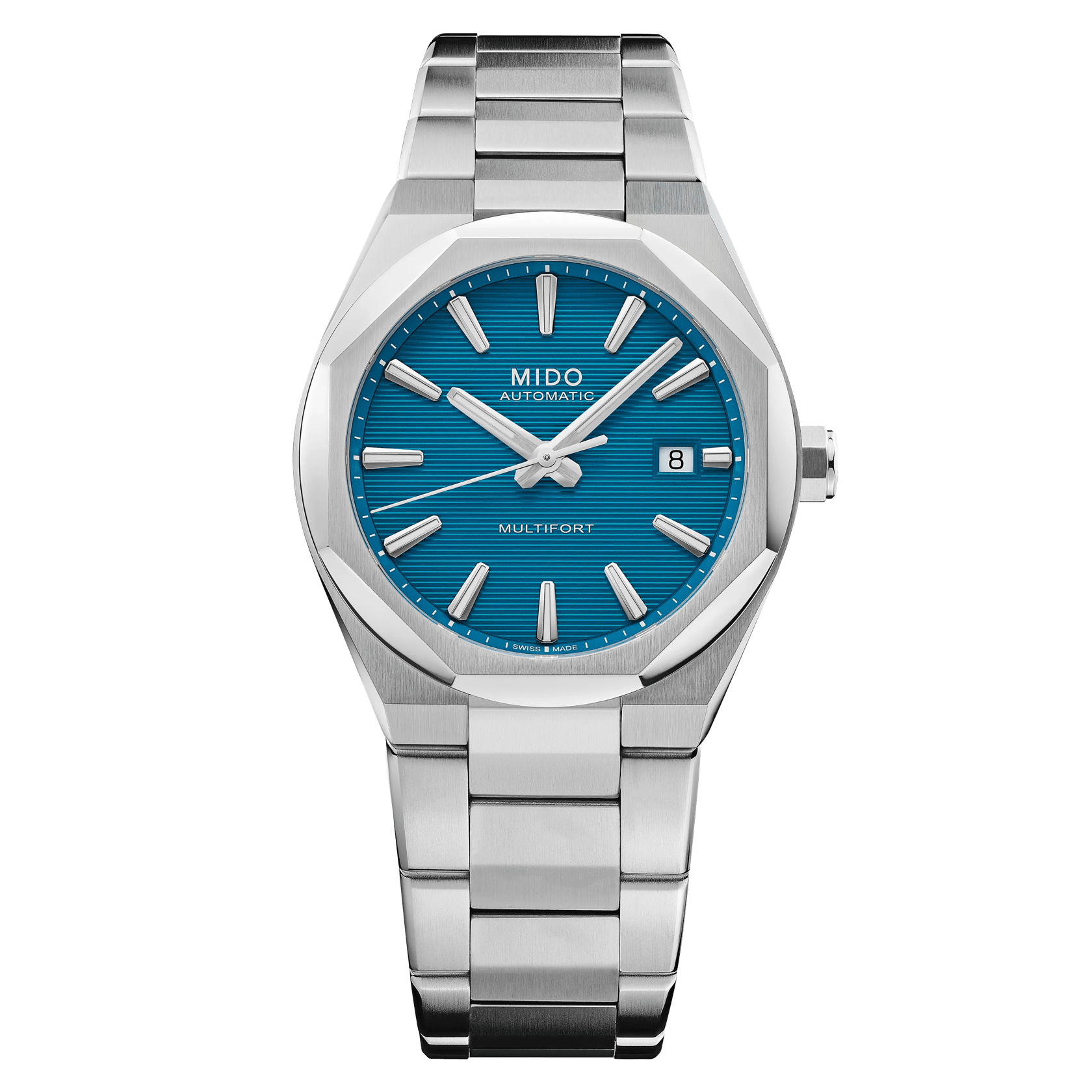 Mido Multifort 8 One Crowns - Turquoise - 38.40 x 40 mm