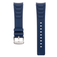 Charger l'image dans la galerie, Mido Multifort TV Big Date blue rubber strap 22mm
